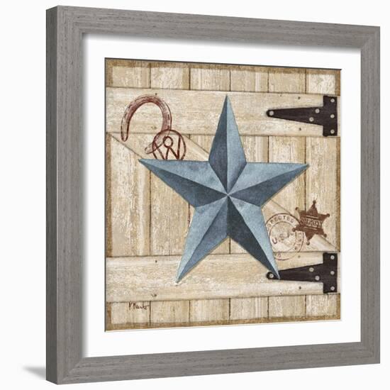 Barn Star II-Paul Brent-Framed Art Print