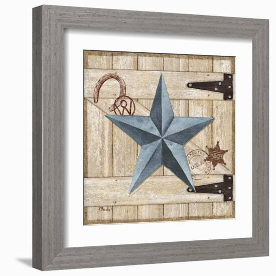 Barn Star II-Paul Brent-Framed Art Print