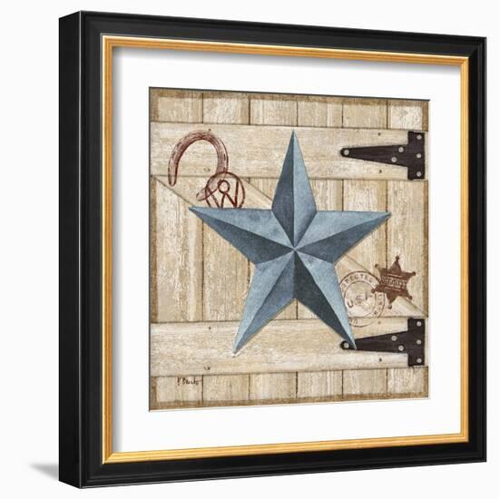 Barn Star II-Paul Brent-Framed Art Print