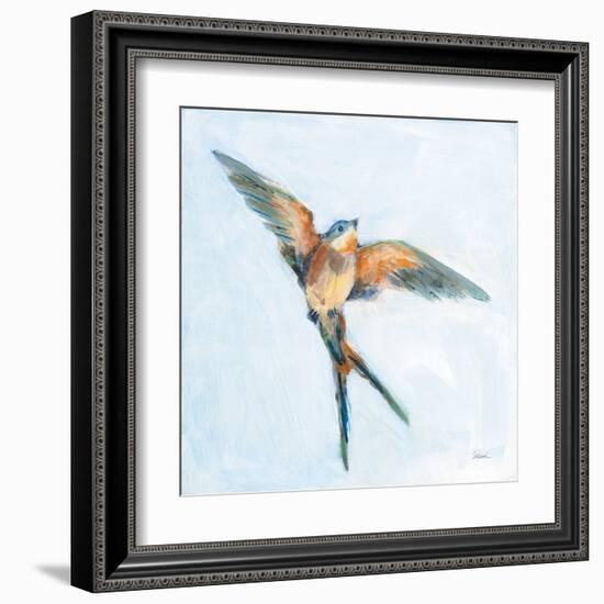 Barn Swallow Flight I-Sue Schlabach-Framed Art Print