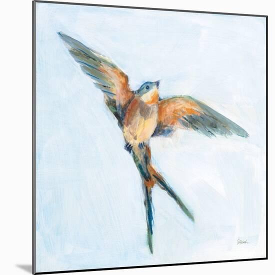 Barn Swallow Flight I-Sue Schlabach-Mounted Art Print