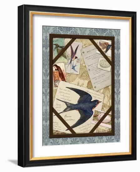 Barn Swallow-Kate Ward Thacker-Framed Giclee Print