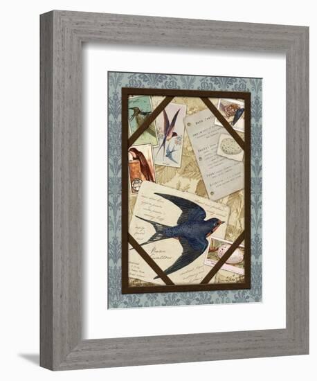 Barn Swallow-Kate Ward Thacker-Framed Giclee Print