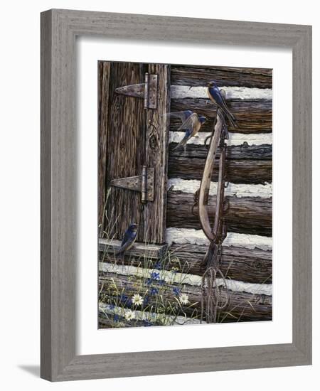 Barn Swallows-Jeff Tift-Framed Giclee Print