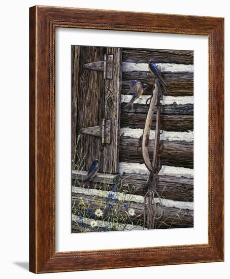 Barn Swallows-Jeff Tift-Framed Giclee Print