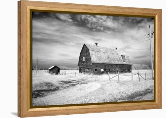 Barn, Upper Michigan-Carol Highsmith-Framed Stretched Canvas