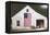 Barn with Piglet-Zhen-Huan Lu-Framed Premier Image Canvas