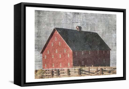 Barn Yard-Sheldon Lewis-Framed Stretched Canvas