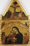 'The Madonna Enthroned and Two Donors in Adoration', 1374-Barnaba da Modena-Framed Giclee Print