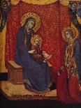 'The Madonna Enthroned and Two Donors in Adoration', 1374-Barnaba da Modena-Framed Giclee Print