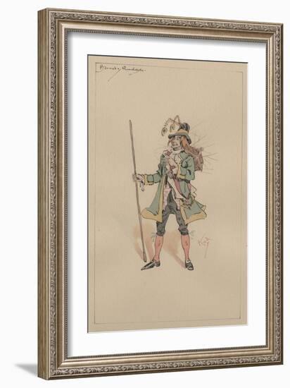 Barnaby Rudge, C.1920s-Joseph Clayton Clarke-Framed Giclee Print