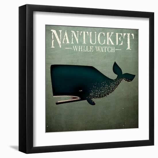 Barnacle Whale Nantucket-Ryan Fowler-Framed Art Print