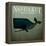 Barnacle Whale Nantucket-Ryan Fowler-Framed Stretched Canvas