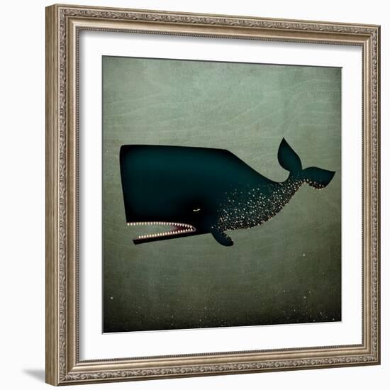 Barnacle Whale-Ryan Fowler-Framed Art Print