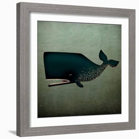 Barnacle Whale-Ryan Fowler-Framed Art Print