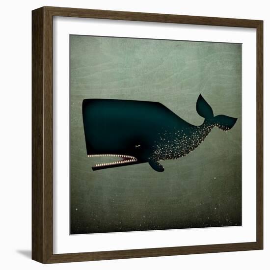 Barnacle Whale-Ryan Fowler-Framed Art Print