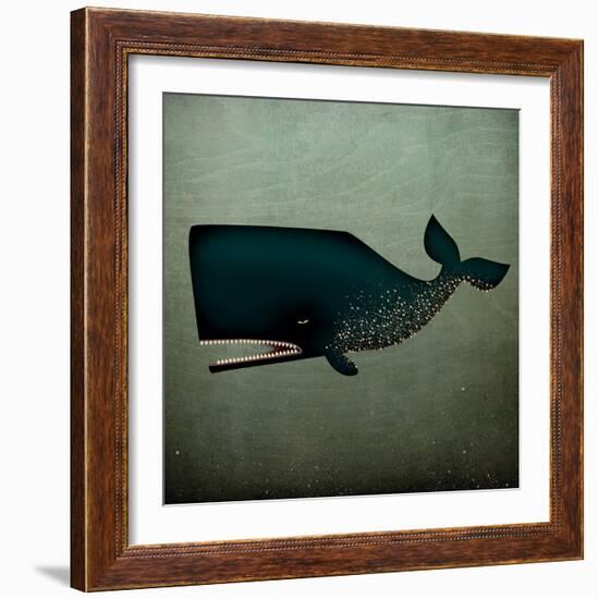 Barnacle Whale-Ryan Fowler-Framed Art Print