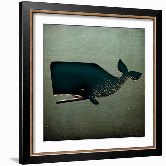 Barnacle Whale-Ryan Fowler-Framed Art Print