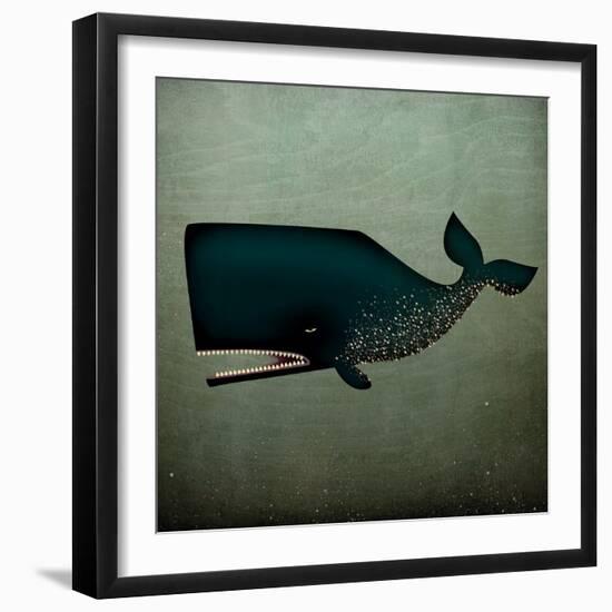 Barnacle Whale-Ryan Fowler-Framed Art Print