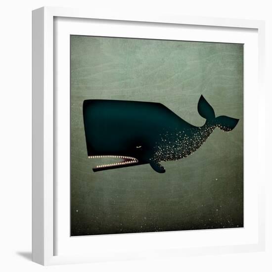 Barnacle Whale-Ryan Fowler-Framed Art Print