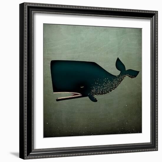 Barnacle Whale-Ryan Fowler-Framed Art Print