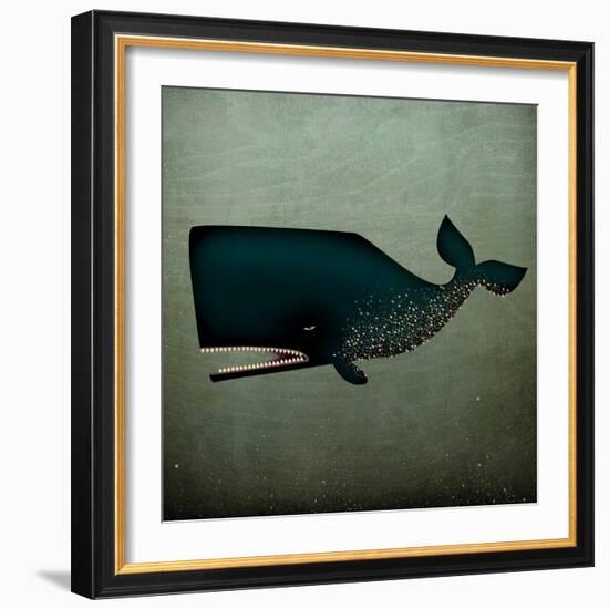 Barnacle Whale-Ryan Fowler-Framed Art Print