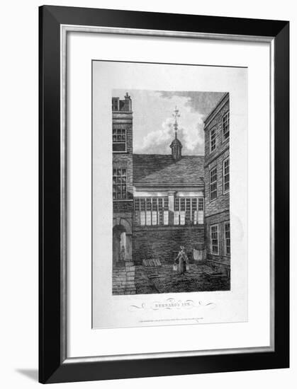 Barnard's Inn, City of London, 1804-null-Framed Giclee Print