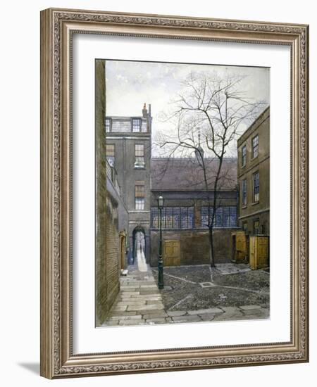 Barnard's Inn, London, 1886-John Crowther-Framed Giclee Print