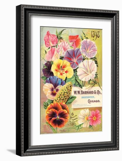 Barnard Seedsmen Chicago-null-Framed Art Print