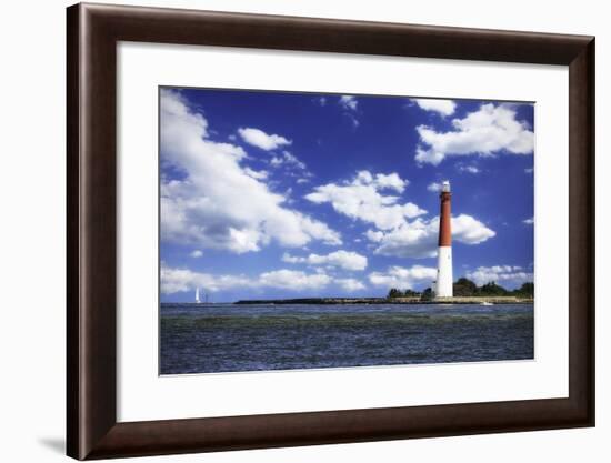 Barnegat Bay Light II-Alan Hausenflock-Framed Photographic Print