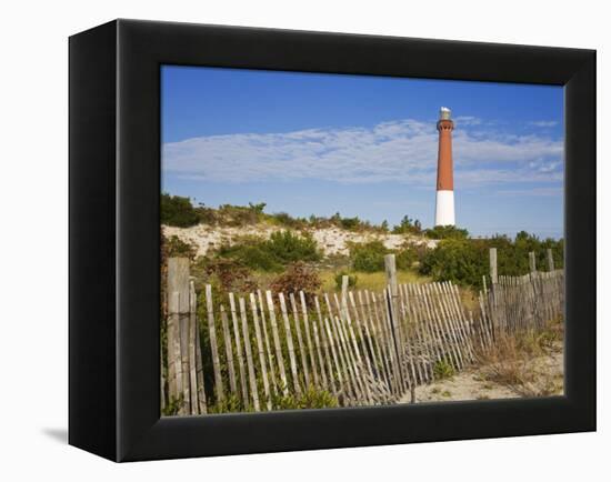 Barnegat Lighthouse in Ocean County, New Jersey, United States of America, North America-Richard Cummins-Framed Premier Image Canvas