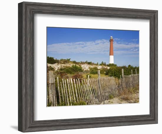 Barnegat Lighthouse in Ocean County, New Jersey, United States of America, North America-Richard Cummins-Framed Photographic Print