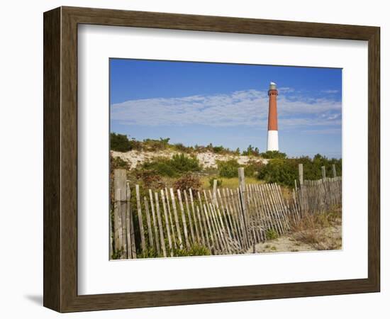 Barnegat Lighthouse in Ocean County, New Jersey, United States of America, North America-Richard Cummins-Framed Photographic Print