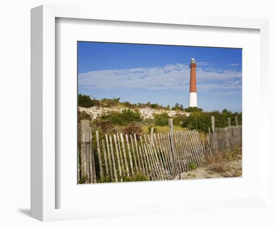 Barnegat Lighthouse in Ocean County, New Jersey, United States of America, North America-Richard Cummins-Framed Photographic Print