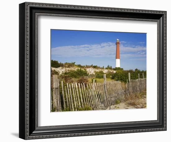 Barnegat Lighthouse in Ocean County, New Jersey, United States of America, North America-Richard Cummins-Framed Photographic Print