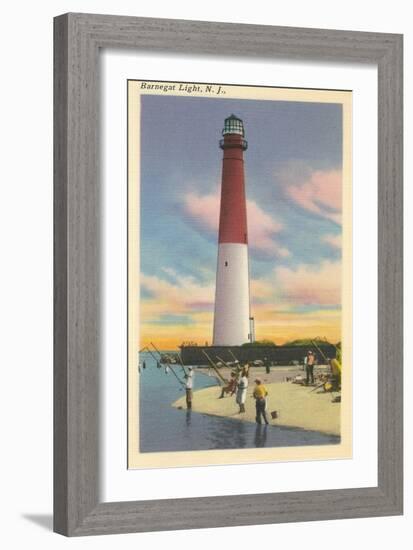 Barnegat Lighthouse, New Jersey-null-Framed Art Print