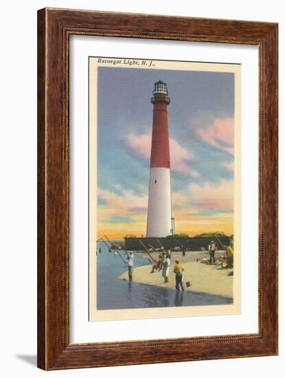 Barnegat Lighthouse, New Jersey-null-Framed Art Print