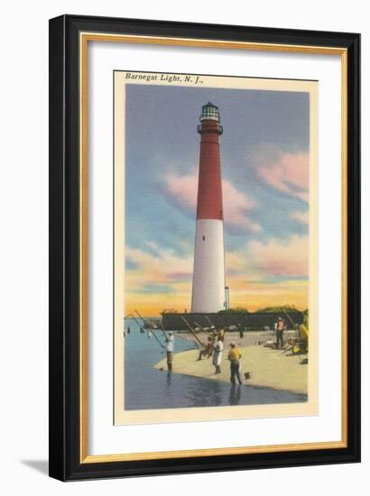 Barnegat Lighthouse, New Jersey-null-Framed Art Print