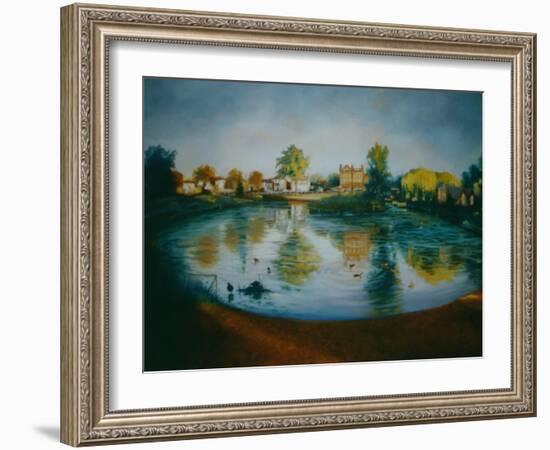 Barnes Pond, 2006-Lee Campbell-Framed Giclee Print