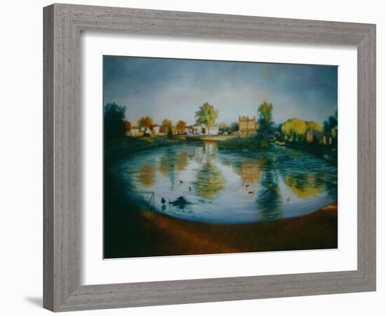 Barnes Pond, 2006-Lee Campbell-Framed Giclee Print