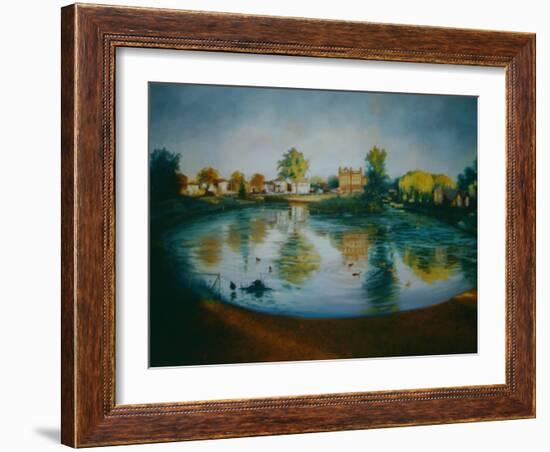 Barnes Pond, 2006-Lee Campbell-Framed Giclee Print