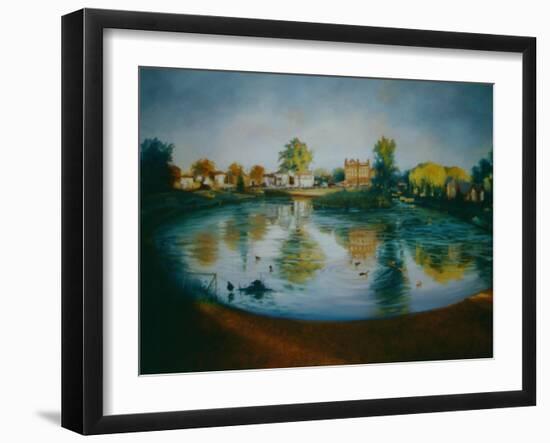 Barnes Pond, 2006-Lee Campbell-Framed Giclee Print