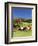 Barnet, View of Farm in Autumn, Northeast Kingdom, Vermont, USA-Walter Bibikow-Framed Photographic Print