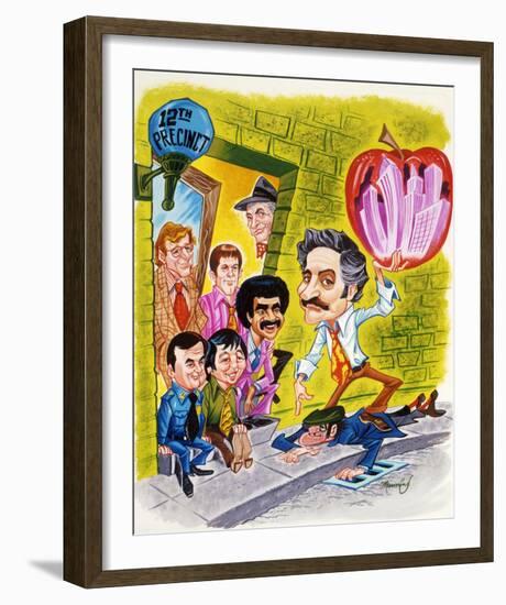 Barney Miller-null-Framed Photo