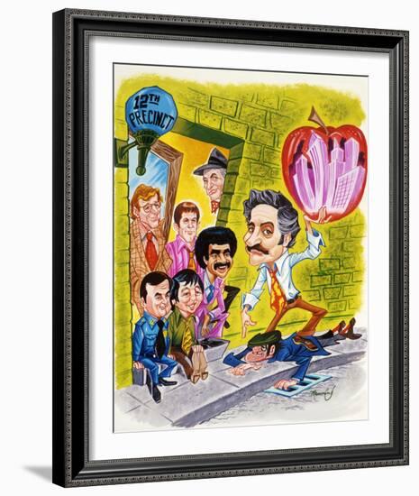 Barney Miller-null-Framed Photo