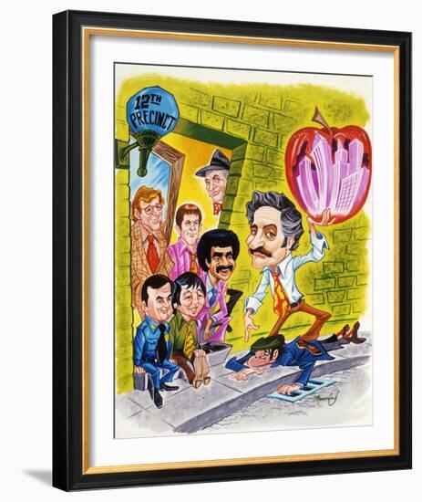 Barney Miller-null-Framed Photo