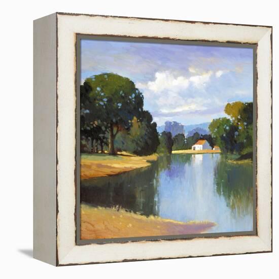 Barns on Greenbrier I-Max Hayslette-Framed Premier Image Canvas