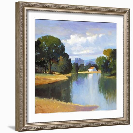 Barns on Greenbrier I-Max Hayslette-Framed Giclee Print