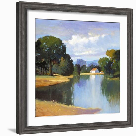 Barns on Greenbrier I-Max Hayslette-Framed Giclee Print