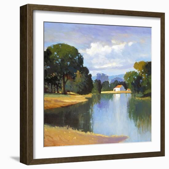 Barns on Greenbrier I-Max Hayslette-Framed Giclee Print